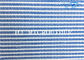 Tissu dur blanc mélangé bleu de chiffon de nettoyage de fil de tissu de Microfiber Terry de couleur