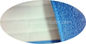 Les protections humides bleues de balai de 380gsm Microfiber, empochent les balais multifonctionnels formés