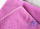Tissu de nettoyage absorbant superbe rose 16&quot; de Microfiber x 16&quot;, serviettes de nettoyage de Microfiber