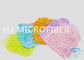Bleu rapide de gant de lavage de Microfiber d'absorption avec le tissu de maille 8&quot; intérieur x 10&quot;