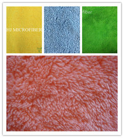 Le tissu 100% de Microfiber de polyester 165cm 340gsm a enduit l'ouatine de corail de Microfiber